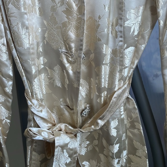 Very pretty party long jacket, size 6 - Picture 3 of 5